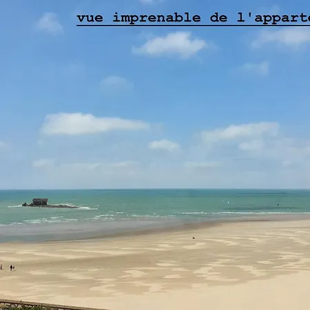 Apartment L'echo Des Vagues ,face Mer, Vue Imprenable, Pour 2 A 4 Personnes Le Portel