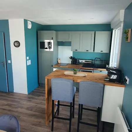 Appartement L'echo Des Vagues ,face Mer, Vue Imprenable, Pour 2 à 4 Personnes *